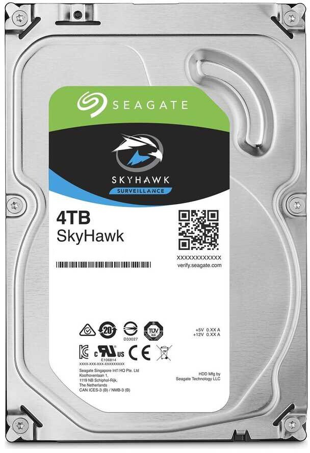    SEAGATE SkyHawk Surveillance 3.5  4Tb 5.9K SATA3