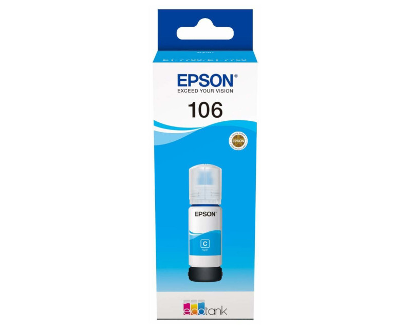 

Картридж голубой Epson 106, C13T00R240