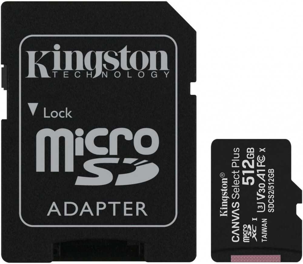Карта памяти Kingston microSDXC Class10 Kingston - фото 1