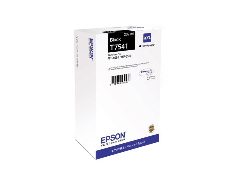 

Картридж черный Epson C13T754140