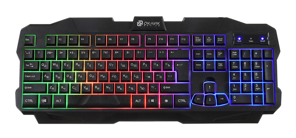 

Клавиатура Oklick KB 757G MADNESS 1103536, цвет черный