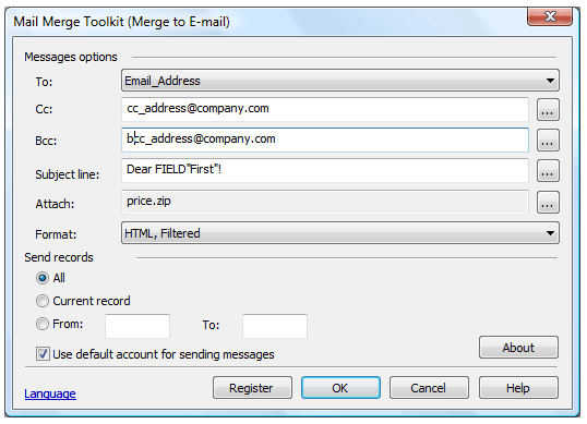 Mail Merge Toolkit PRO 3.0 MapiLab