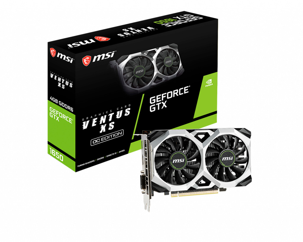 

Видеокарта MSI GeForce GTX 1650 4 Б Retail