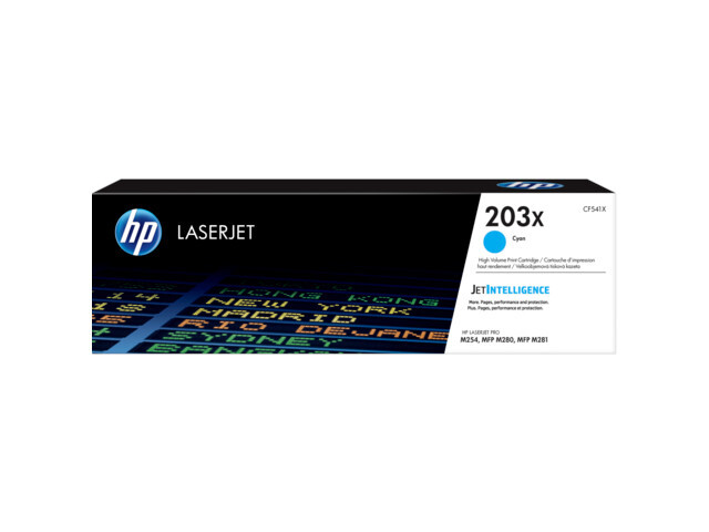 

Картридж голубой HP Inc. 203X, CF541X