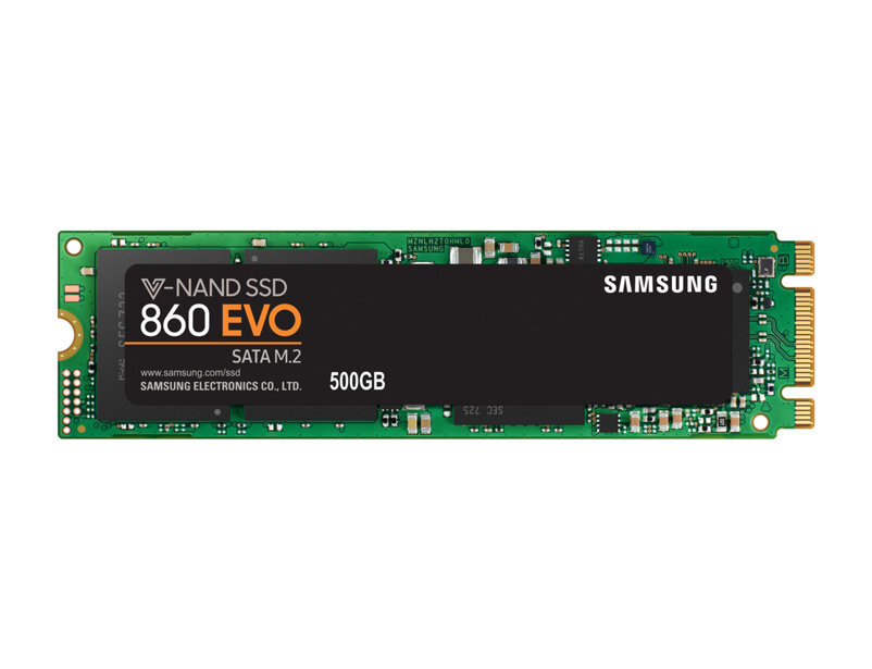 

Внутренний твердотельный накопитель Samsung 860 EVO 500Gb