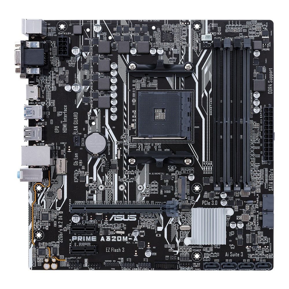 

Материнская плата ASUS AMD A320 PRIME A320M-A