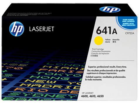 

Картридж желтый HP Inc. C9722A