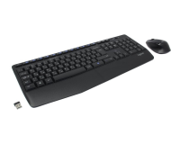 Клавиатура + мышь Logitech MK345 клав:черный мышь:черный USB беспроводная (920-006489)