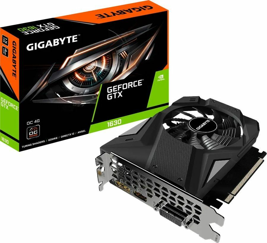 

Видеокарта Gigabyte GeForce GTX 1630 Retail