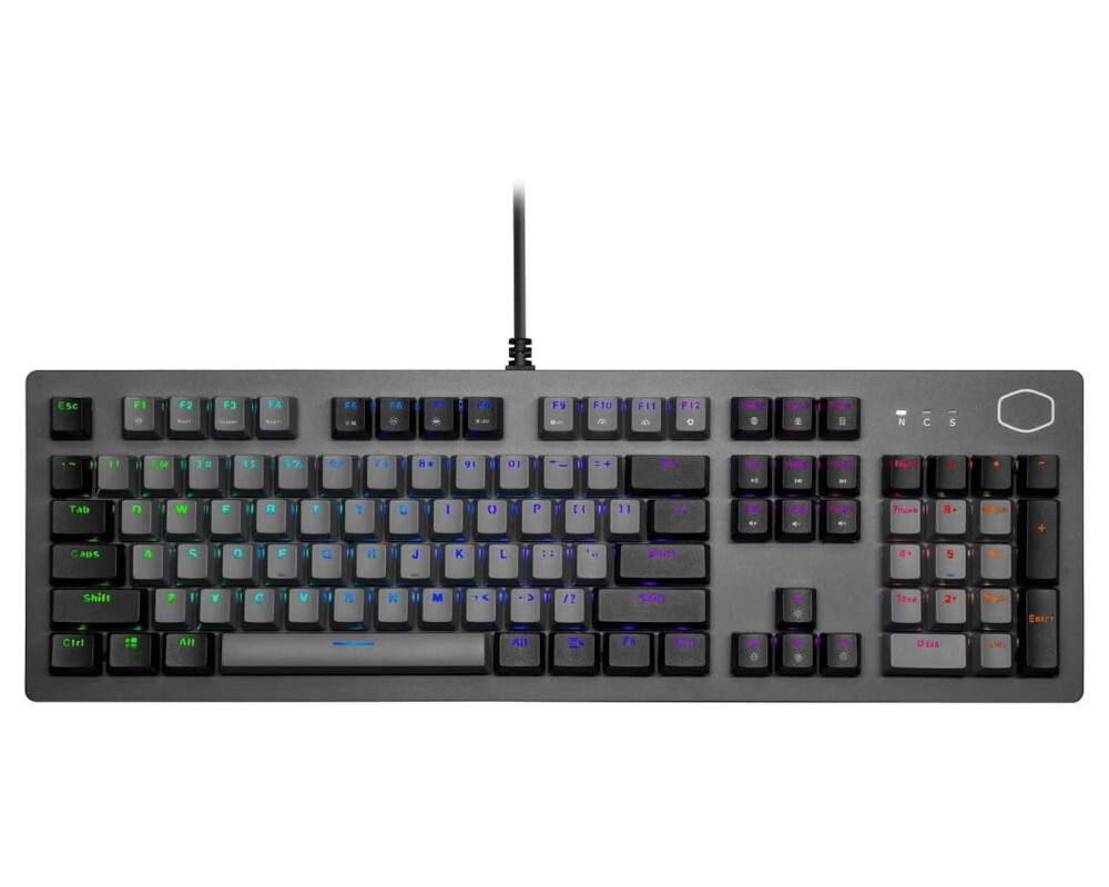 

Клавиатура Cooler Master Keyboard CK352 CK-352-GKMM1-RU, цвет темно-серый