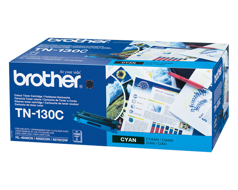 

Тонер-картридж голубой Brother TN130C