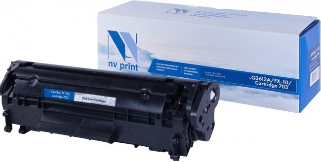 

Картридж черный NVPrint Универсальные, NV-Q2612A/FX10/703