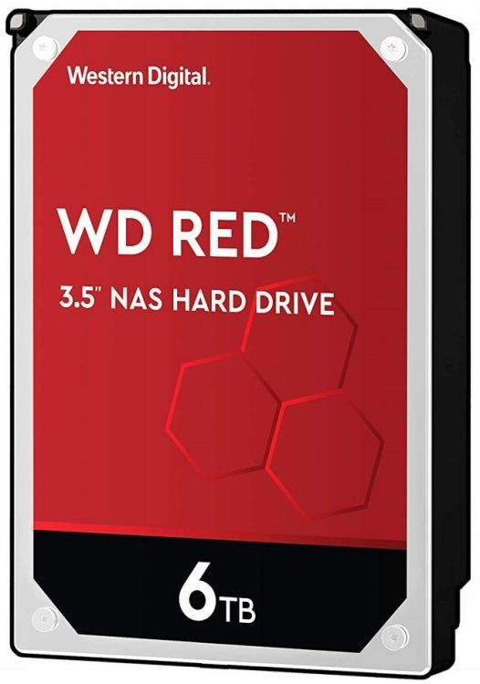Жесткий диск  Western Digital Red 3.5  6TB 5.4K SATA3