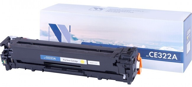 

Картридж желтый NVPrint Color LaserJet, NV-CE322AY