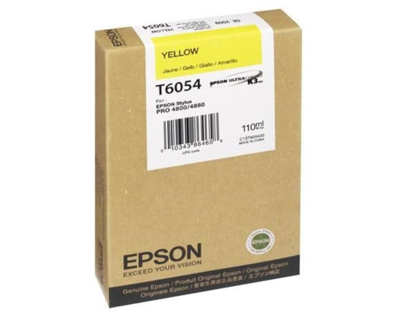 

Картридж желтый Epson C13T606400