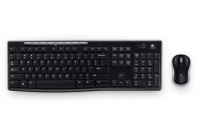 Комплект клавиатура + мышь Logitech MK270 (920-004518) черный USB Беспроводная 2.4Ghz