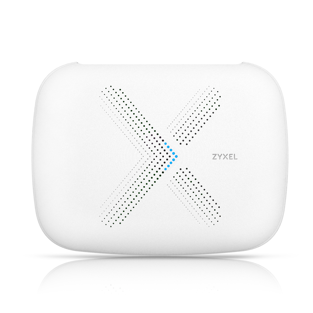 

Wi-Fi роутер ZYXEL WSQ50 Multy X WiFi System (Pack of 1), AC3000 Tri-Band WiFi , AC Wave2, MU-MIMO, 802.11a/b/g/n/ac (300+866+1733 Mb/s), 9 Antenns, 1xWAN GE, 3xLA