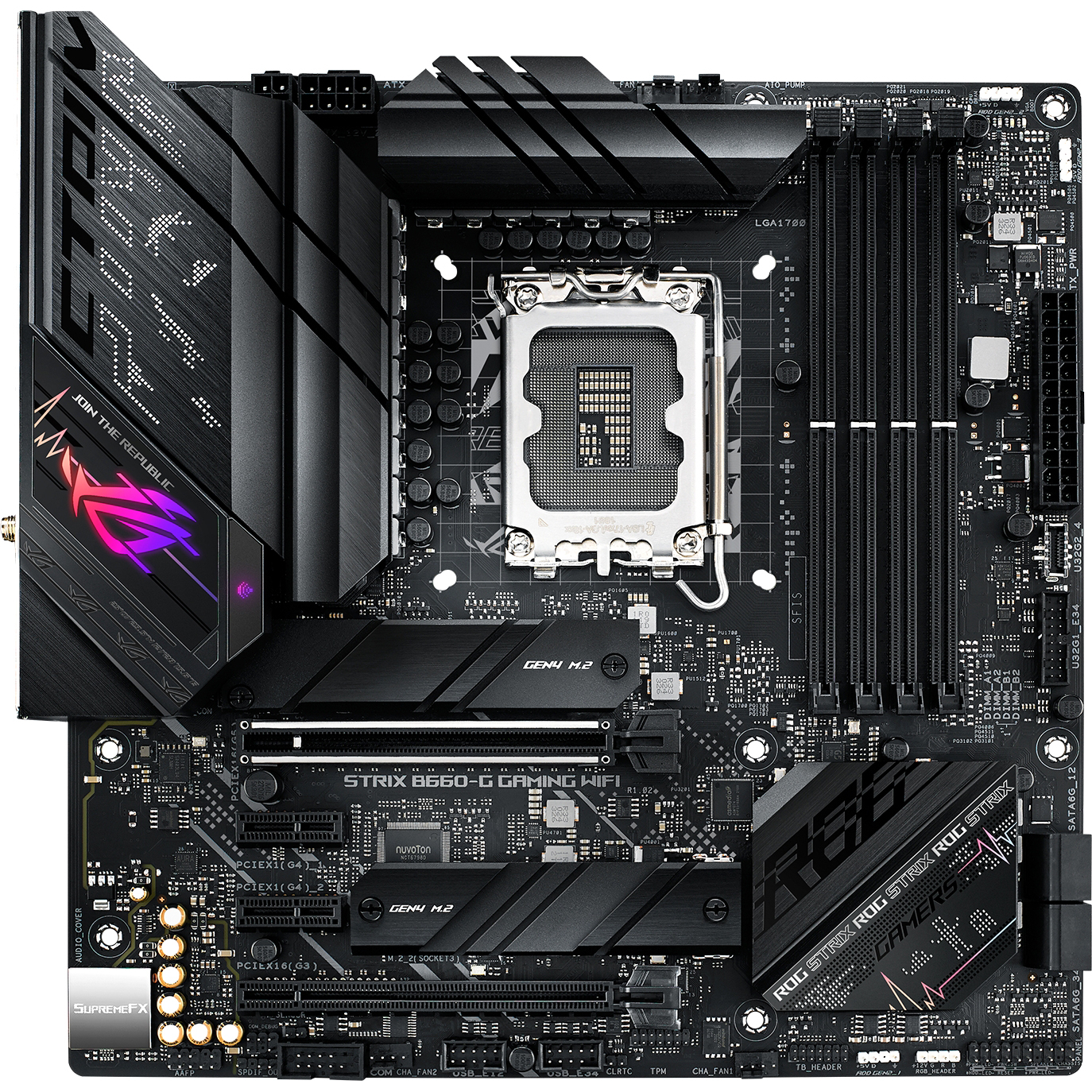 

Материнская плата ASUS Intel B660 ROG STRIX B660-G GAMING WIFI