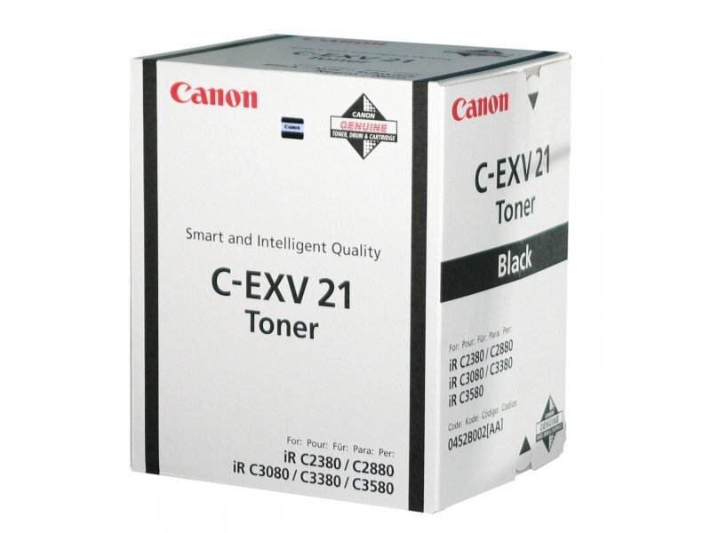 Тонер-картридж черный Canon C-EXV21, 0452B002