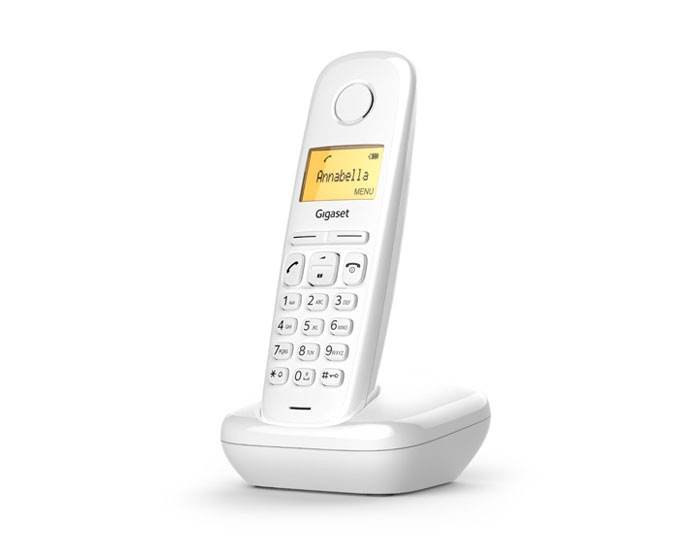 Р/Телефон Dect Gigaset A170 SYS RUS белый АОН Gigaset - фото 1