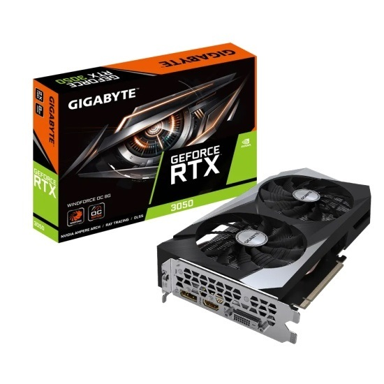 Видеокарта Gigabyte GeForce RTX 3050 8 Б Retail