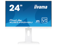 Монитор Iiyama 23.8" ProLite XUB2492HSU-B5 черный IPS LED 16:9 HDMI M/M матовая HAS Piv 250cd 178гр/178гр 1920x1080 75Hz VGA DP FHD USB 5.3кг