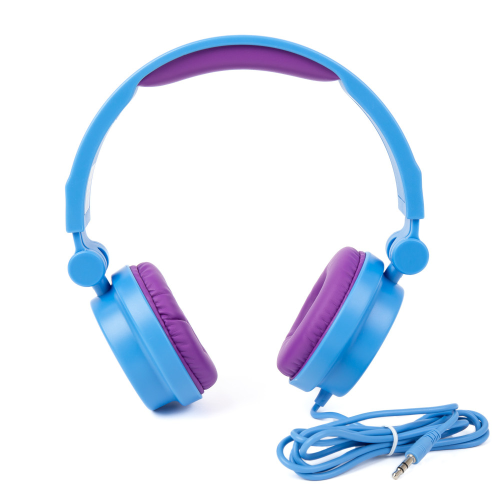 Наушники HIPER LUCKY VTX, цвет голубой/фиолетовый