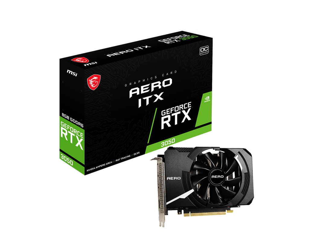 

Видеокарта MSI GeForce RTX 3050 8 Б Retail