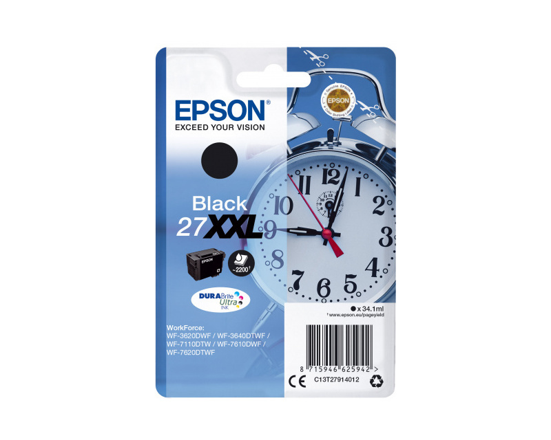 

Картридж черный Epson C13T27914022