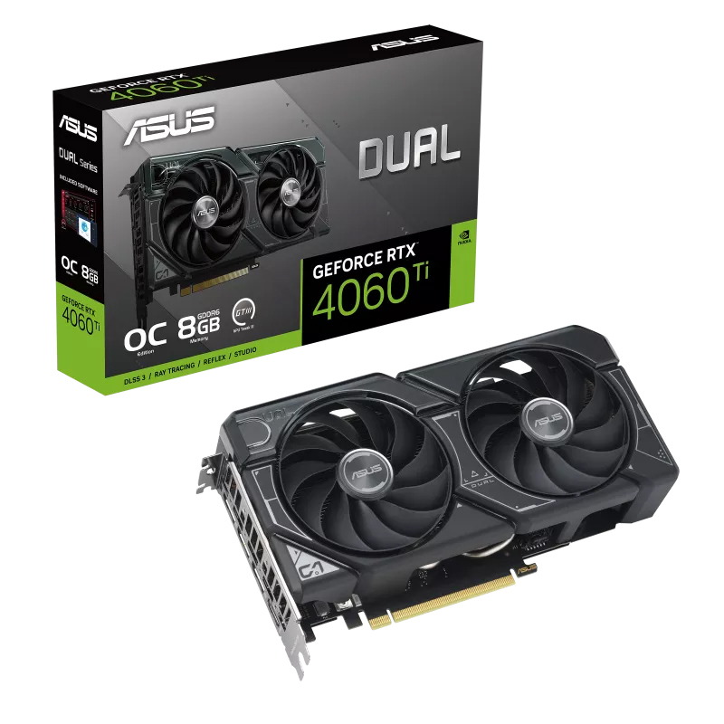 

Видеокарта ASUS GeForce RTX 4060 Ti 8 Б Retail