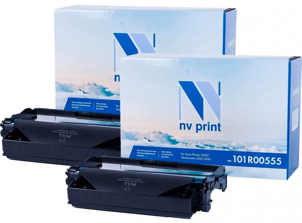 

Фотобарабан черный NVPrint для Xerox, NV-101R00555DU-SET2