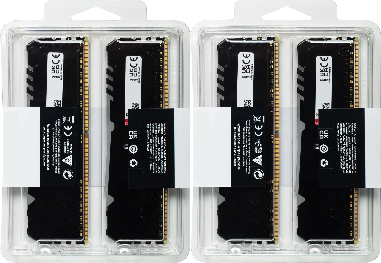 

Оперативная память Kingston Desktop DDR4 3600МГц 64GB, KF436C18BBAK4/64