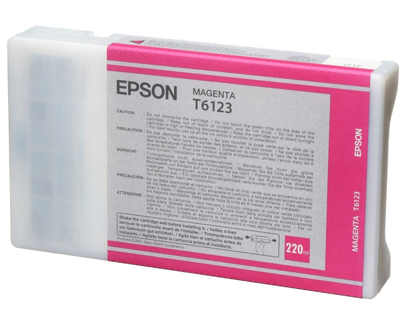 

Картридж пурпурный Epson T6128, C13T612300