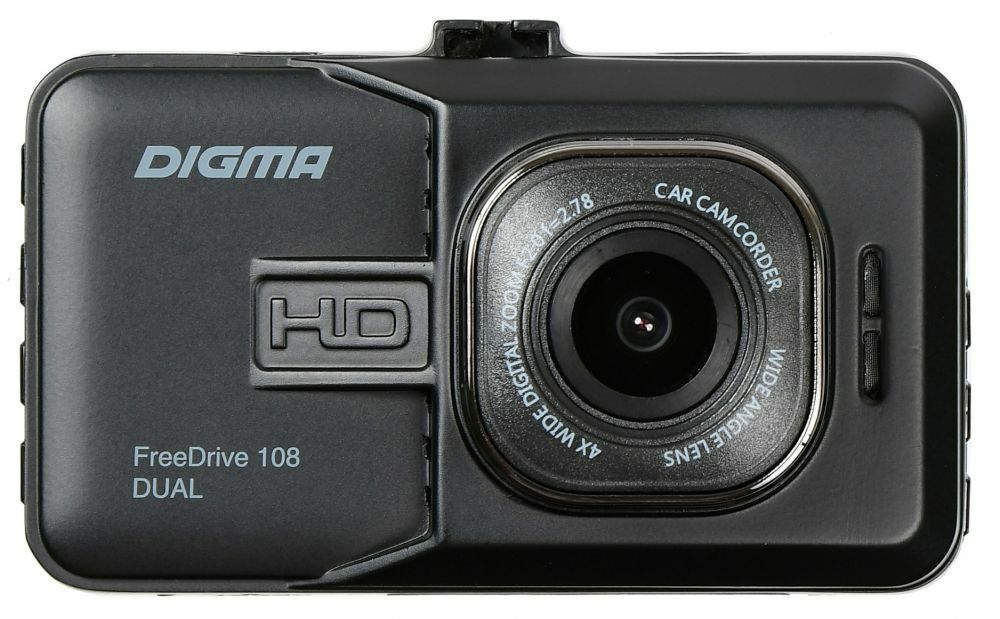 Видеорегистратор Digma FreeDrive 108 DUAL черный 1.3Mpix 1080x1920 1080p 140гр. GP2248 DIGMA