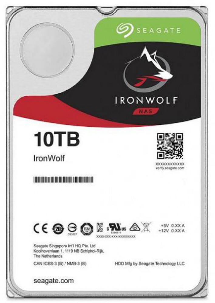    SEAGATE Ironwolf 3.5  10TB 7.2K SATA3