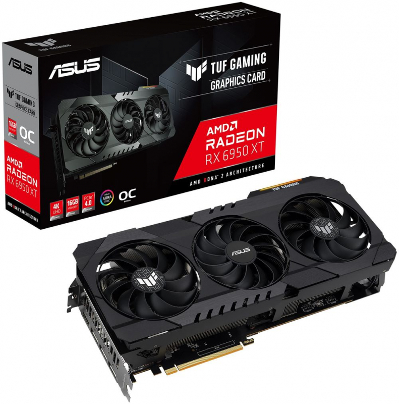 

Видеокарта ASUS Radeon RX 6950 XT 16 Б Retail