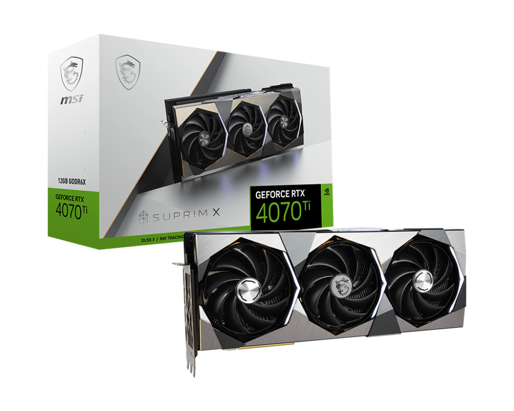 

Видеокарта MSI GeForce RTX 4070 Ti 12 Б Retail