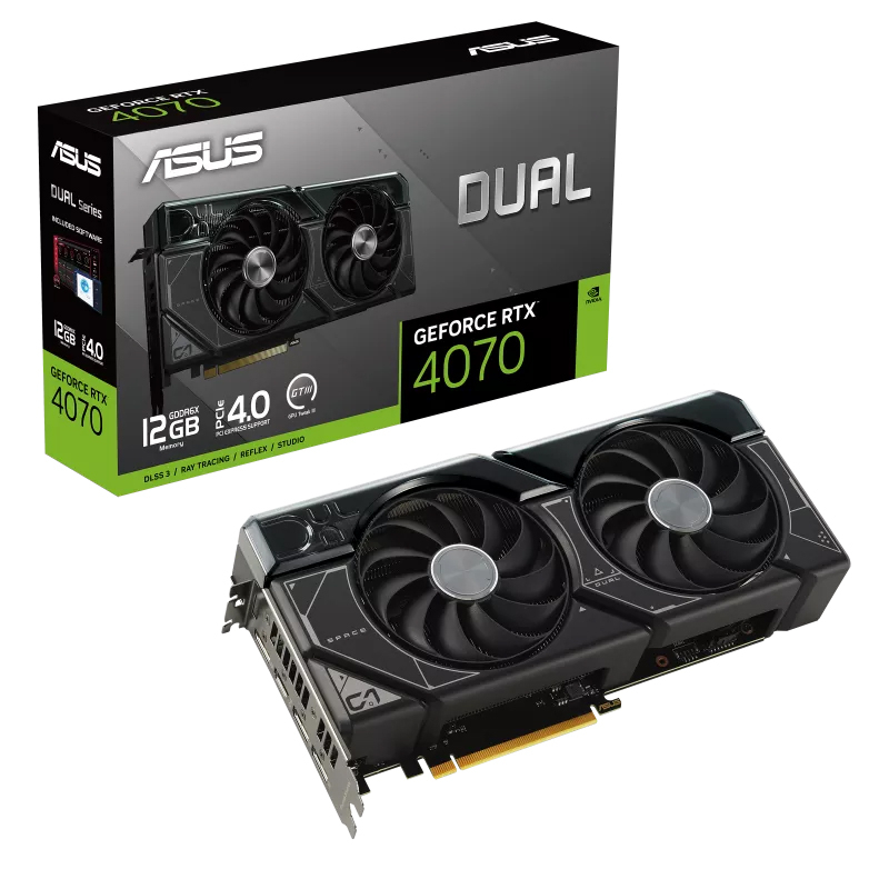 Видеокарта ASUS GeForce RTX 4070 12 Б Retail