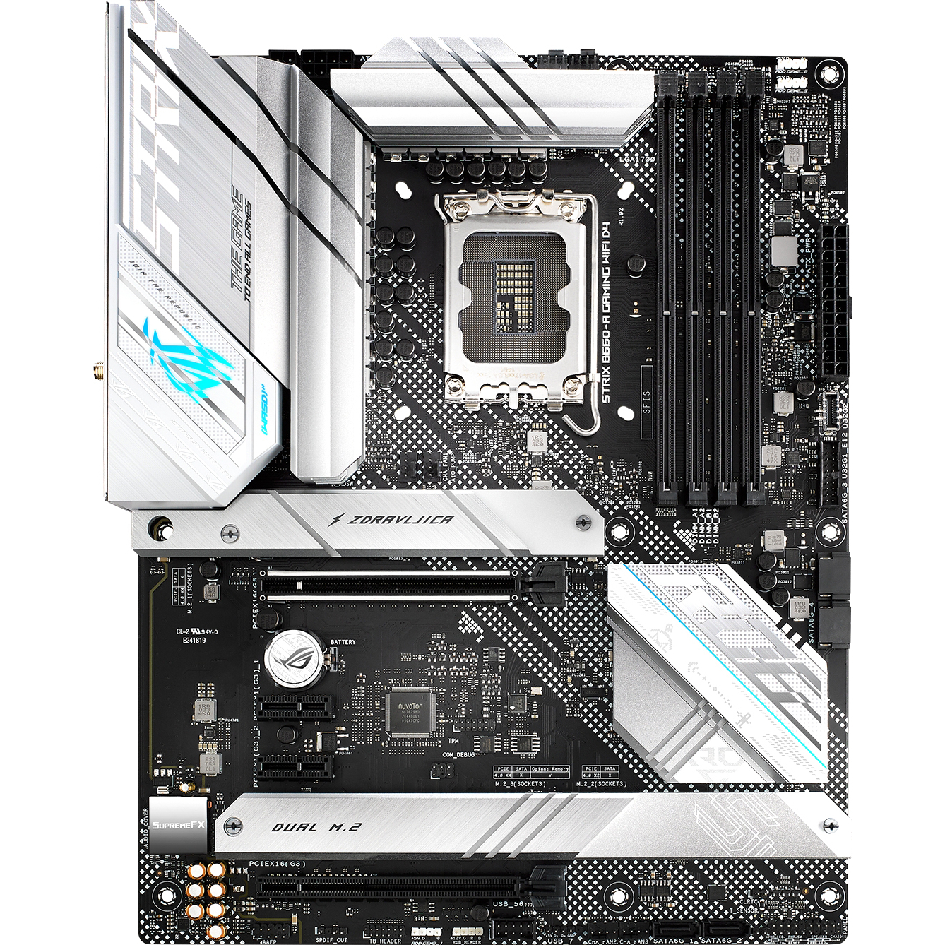   ASUS Intel B660 ROG STRIX B660-A GAMING WIFI D4