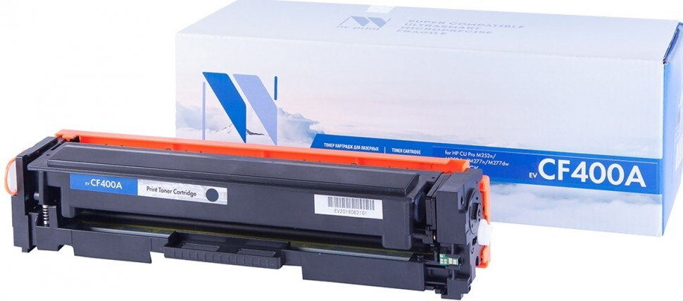Картридж черный NVPrint LaserJet Pro, NV-CF400ABk