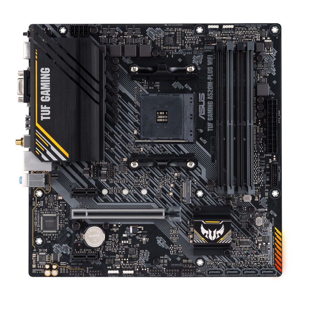   ASUS AMD A520 TUF GAMING A520M-PLUS WIFI