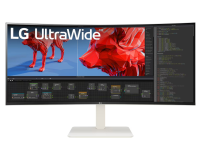 Монитор LG 38" UltraWide 38WR85QC-W белый IPS LED 21:9 HDMI матовая 1000:1 400cd 178гр/178гр 3840x1600 DP USB 8.32кг