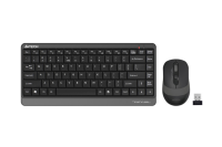 Клавиатура+мышь A4tech Клавиатура + мышь Fstyler FG1110 FG1110 GREY, цвет черный