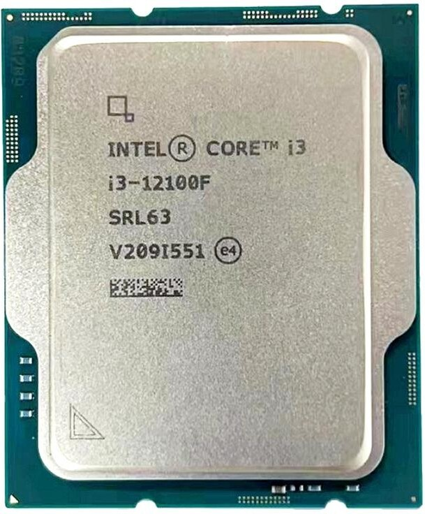 Процессор Intel     Core i3-12100F OEM