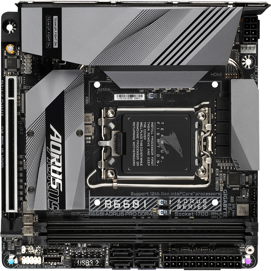 

Материнская плата Gigabyte LGA 1700 Intel B660 B660I AORUS PRO DDR4