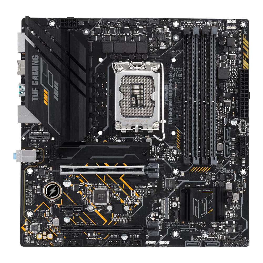 

Материнская плата ASUS Intel B660 TUF GAMING B660M-E D4