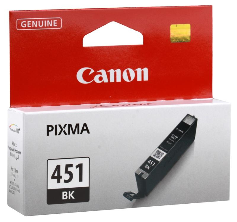 Чернильница черный Canon CLI-451BK, 6523B001
