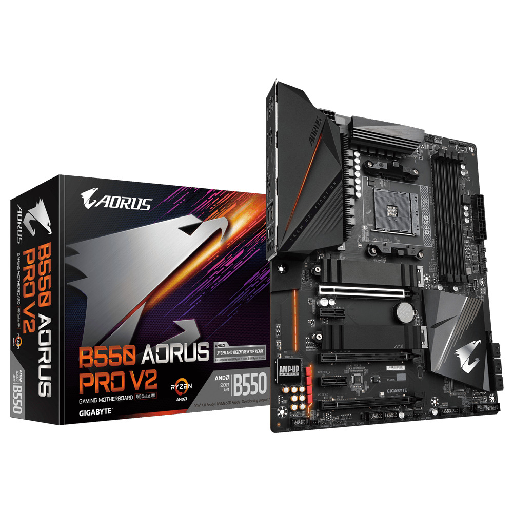 

Материнская плата Gigabyte AM4 AMD B550 B550 AORUS PRO V2