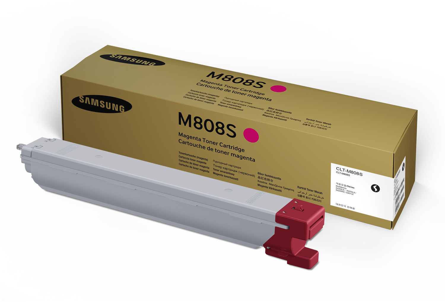 

Тонер-картридж пурпурный Samsung CLT-M808S, SS643A