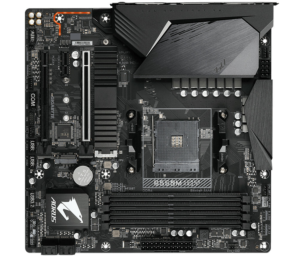 

Материнская плата Gigabyte AM4 AMD B550 B550M AORUS PRO-P